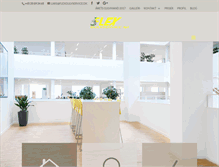 Tablet Screenshot of flexgulvservice.dk
